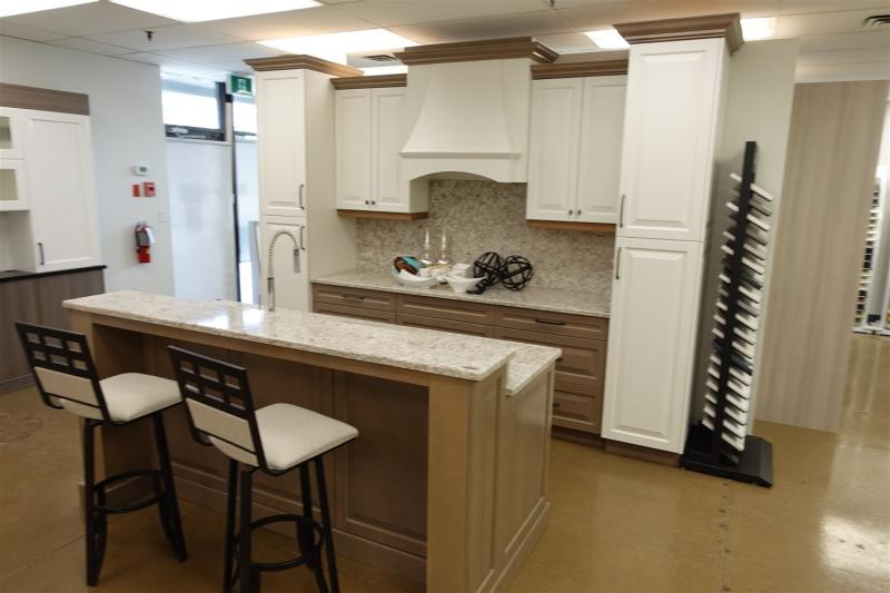 Kitchen showroom display